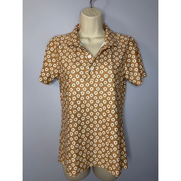 SMITH & QUINN Caramel Reagan Polo Shirt Golf Performance Women's S - Picture 2 of 13